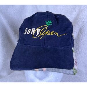 Sony Open Hawaii Golf Sports Hat Cap Blue Adult Strapback